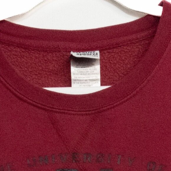 Creative Apparel Alabama Crimson Tide Mens Red Sweatshirt Round Neck Pullover XL - Picture 3 of 7